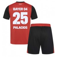 Maglia Calcio Bayer Leverkusen Exequiel Palacios #25 Prima Divisa Bambino 2024-25 Manica Corta (+ pantaloncini)